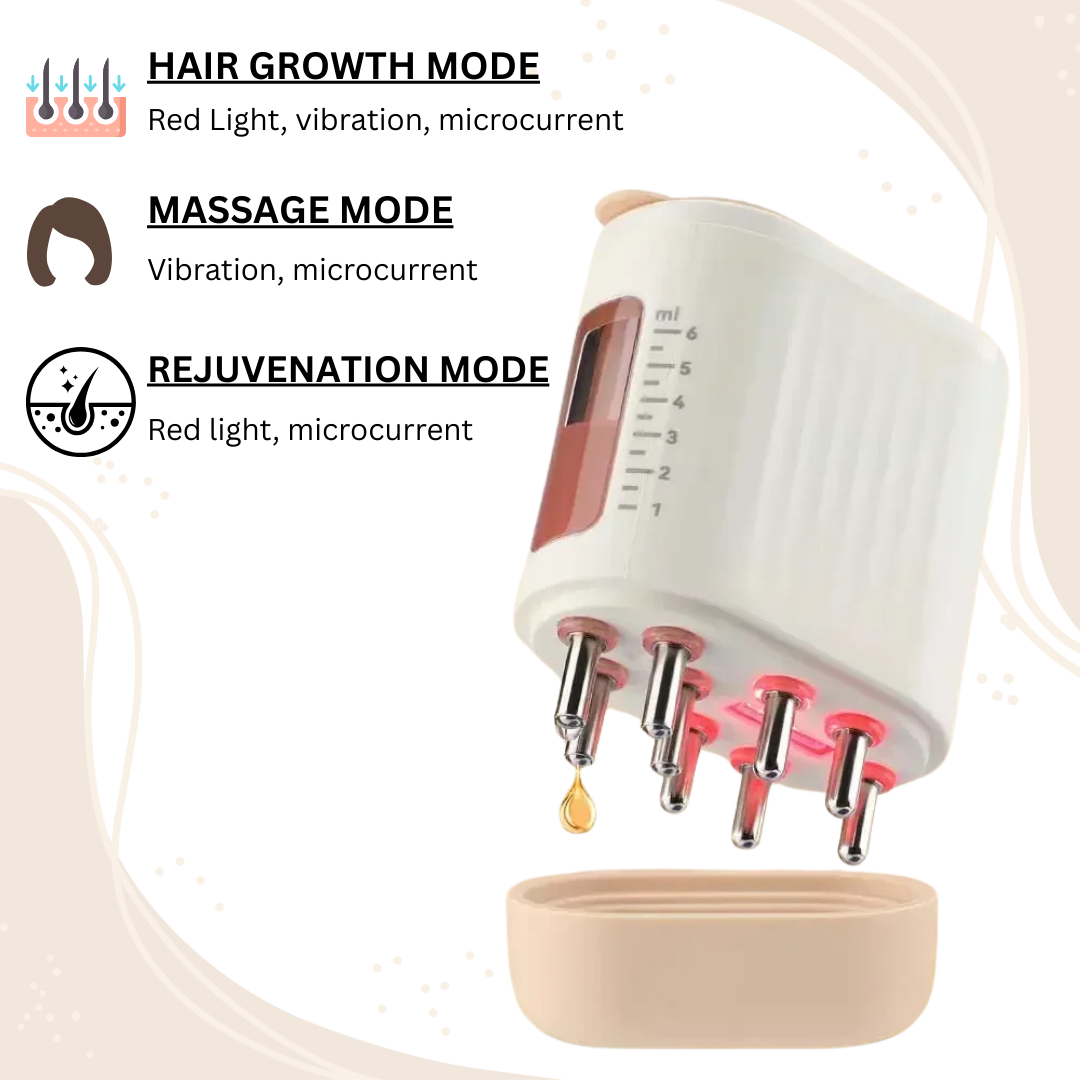 NourishGlow Hair Massager