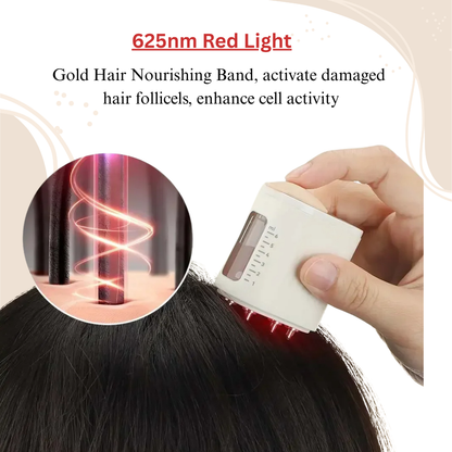 NourishGlow Hair Massager